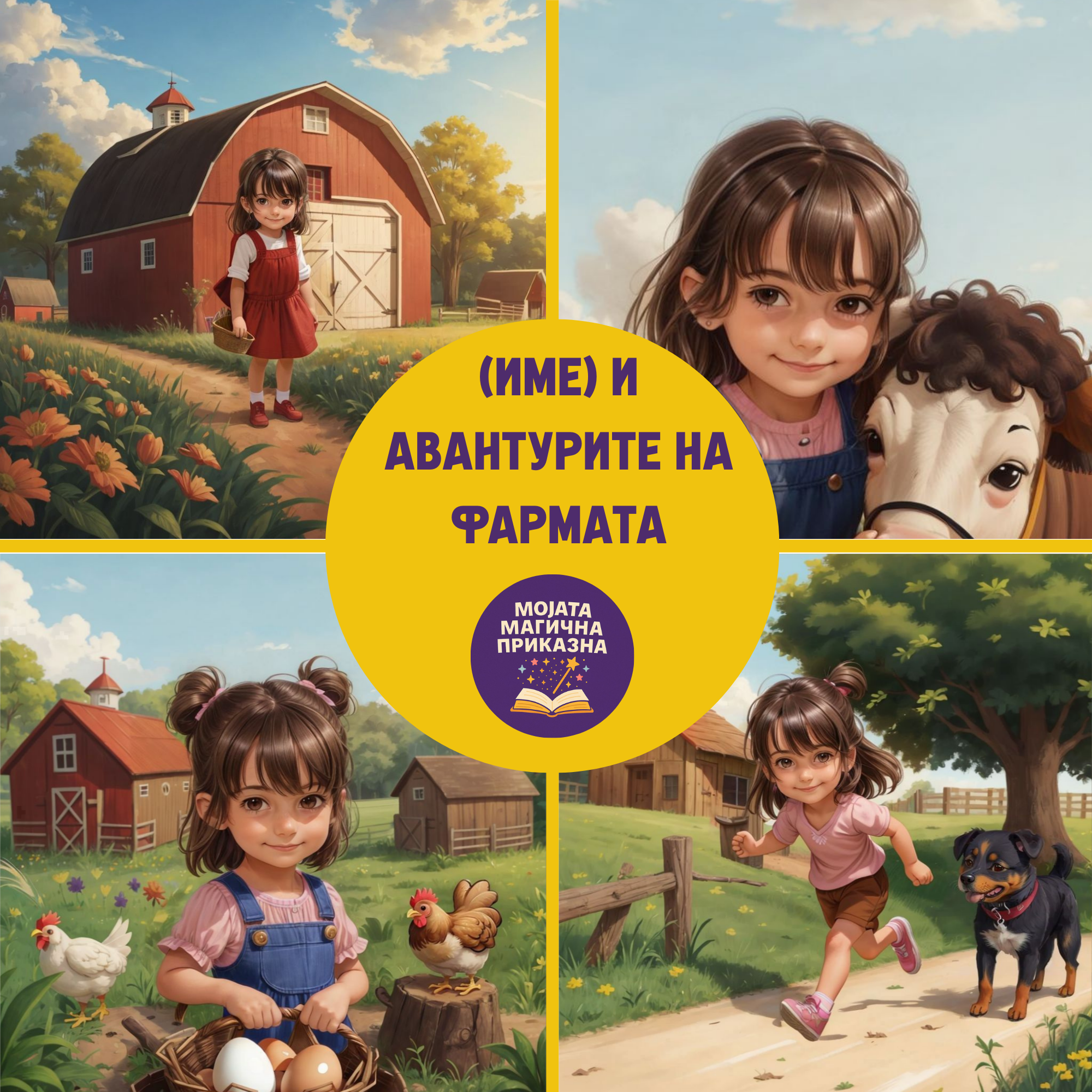 (Името на вашето дете) и Авантурите на фармата