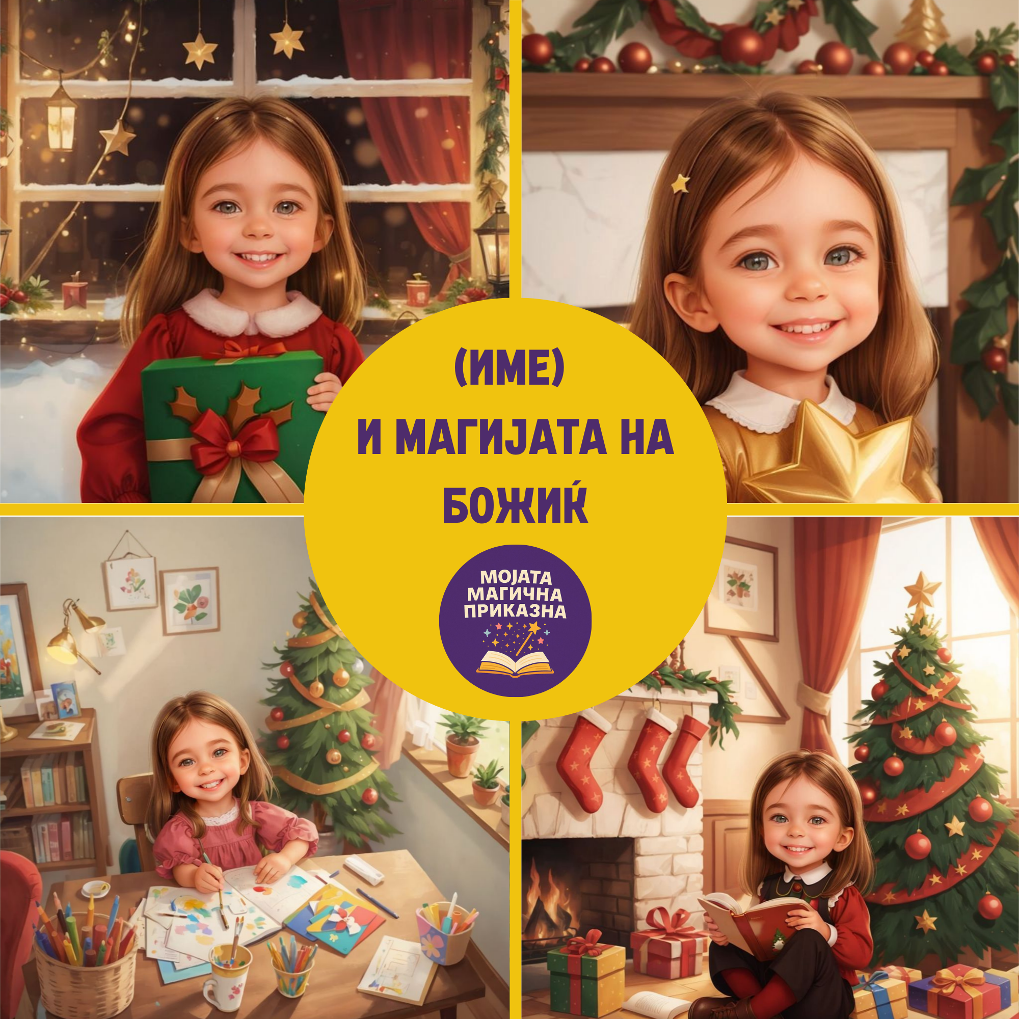 (Името на вашето дете) и магијата на Божиќ