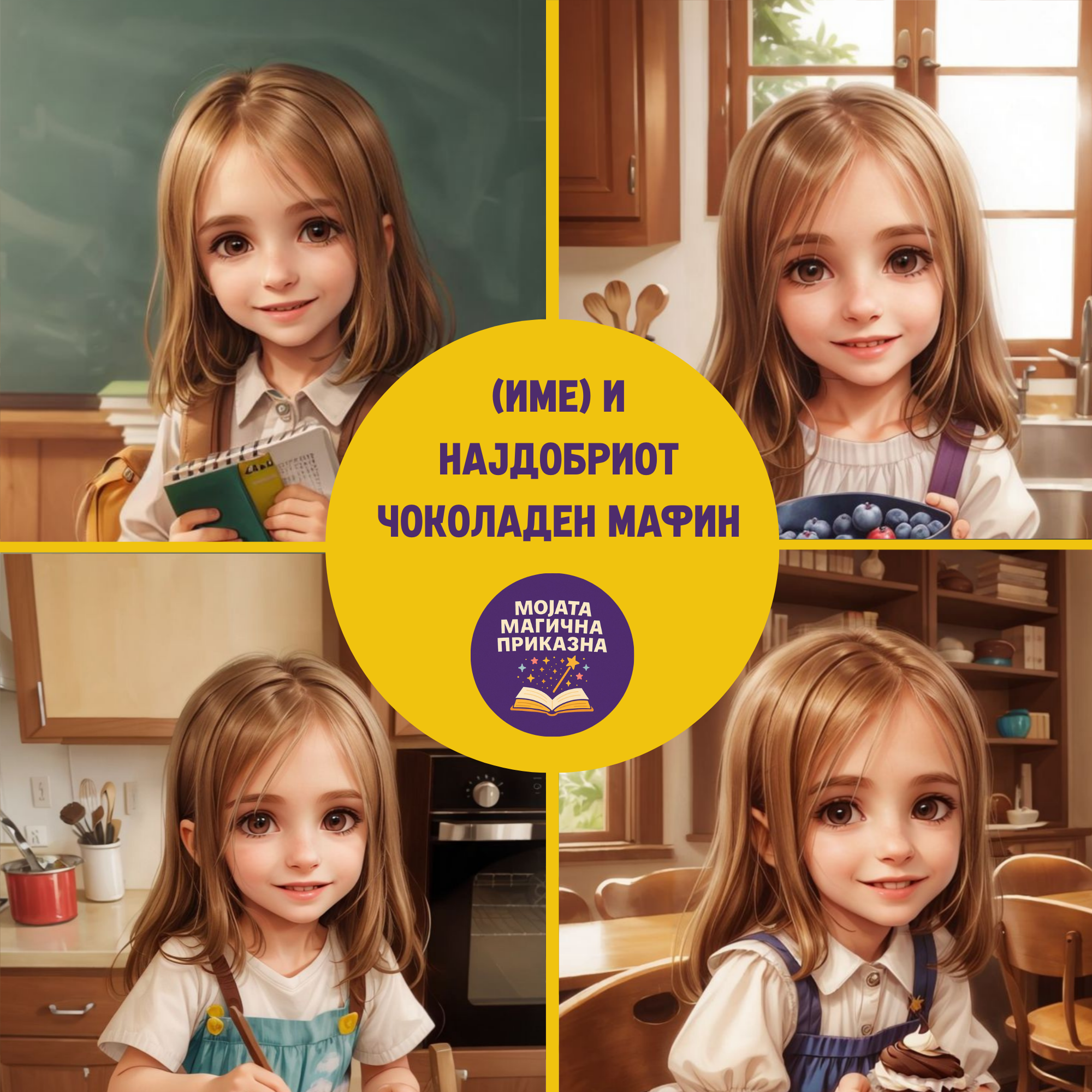 (Името на вашето дете) и најдобриот чоколаден мафин
